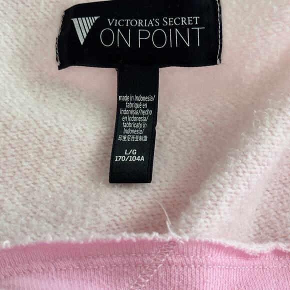 Victoria’s Secret On Point Off Shoulder Pink Purple Ombre Tye Dye Sweater Size L - Picture 4 of 12